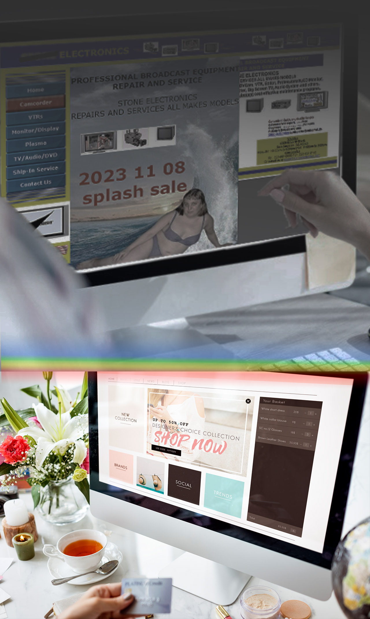 website design before after stepford